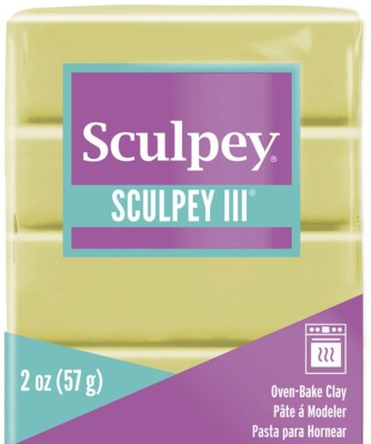 Sculpey III Polymer Clay 2oz Glow-In-The-Dark
