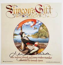 JULIE ANDREWS Rare HAND SIGNED Lithograph Poster Simeon's Gift