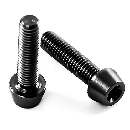 Titan Schraube M5 X 30Mm - Innensechskant Konischer Kopf - Schwarz-image