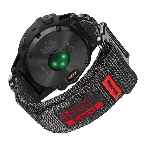22/26MM Compatible With Garmin Watch Band Super Rugged Nylon Sports Watch Strap - Picture 10 of 24