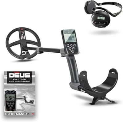 XP DEUS RC Wireless Metal Detector - Ideal Treasure & Relic Hunting Waterproof M