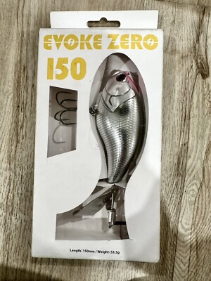 Deps Evoke Zero 150 Topwater Surface Lure - #08 Chrome Black Back