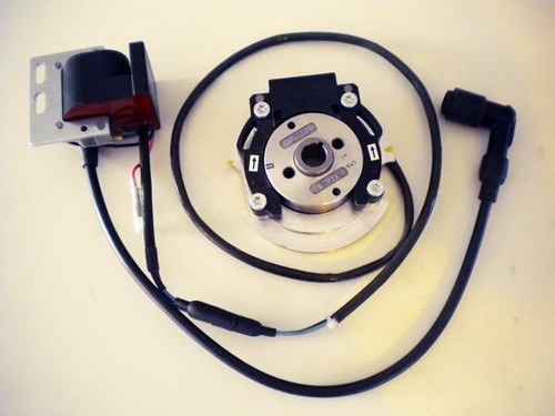 KIT REVISIONE STATORE Punte Condensatore Bobina Accensione Luce Vespa 50 Special EUR 84,90 - IT