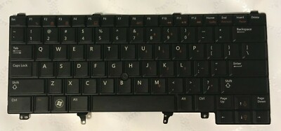 Dell-Latitude- black Keyboard C7FHD-0C7FHD-Series-PK130FN1A00
