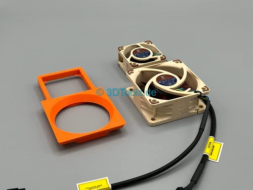 GeeekPi Low Profile Plus TWIN FAN Adapter für Noctua Lüfter Bitaxe Übertaktung