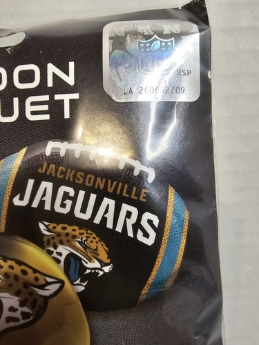 Jacksonville Jaguars NFL Anagram Balloon Bouquet Birthday Party Football - Picture 5 of 6