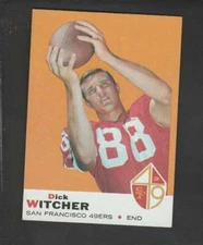1969 Topps #91 Dick Witcher NM/NM+ 49ers 158975