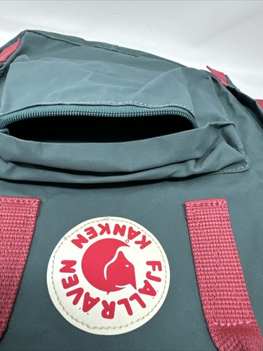 Fjällräven Kanken Rucksack Frost Green Peach Pink 23510 mit Sitzpolster - Bild 12 von 12
