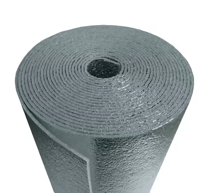 IES 500sqft Reflective Foam Core Insulation RADIANT BARRIER 48" X 125ft roll 1.5mm