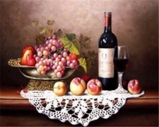 Diamond Painting Obstschale 40x30 cm 1 St - Neu