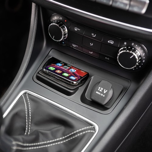 Inbay Qi drahtlos Smartphone Ladestation Ablagefach für Mercedes A W176 - Picture 3 of 3