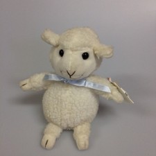 Stuffed animal sheep Mathilde white sitting 16 cm Rudolf Schaffer collection ...