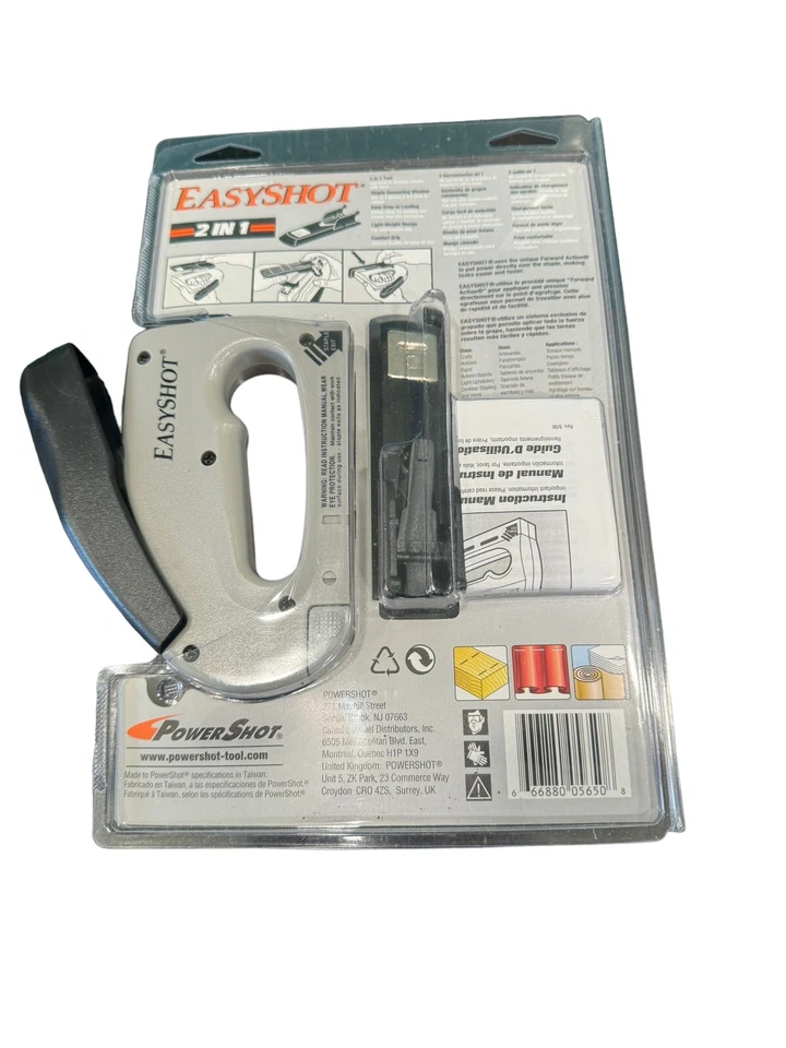 EASYSHOT Staple Gun & Desktop Stapler (2 In 1) 5650DT W/ Pack Of 900 8mm Staples - Image 2 of 4