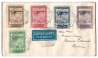 SPAIN 1929 airmail International Exhibition set to 1pta on FDC first day cover R