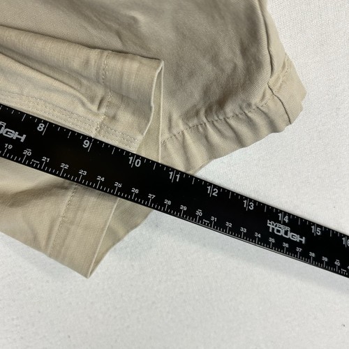 Duluth Flex Ballsaal Khakis Shorts Herren 34 lockere Passform flache Front Eingrifftaschen - Bild 9 von 10