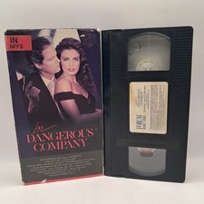 In Dangerous Company (VHS, 1998) Tracy Scoggins, Cliff De Young - Rare HTF