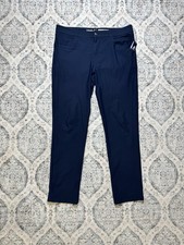 NWT Johnnie-O Prep-Formance Cross Country Stretch Blue Men's Pants Chino 36x34