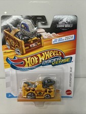 2024 Hot Wheels Racer Verse Velociraptor Blue Jurassic World New