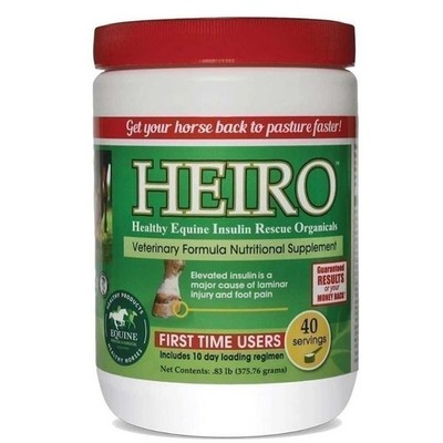 Heiro Healthy Equine Horse Insulin Resistant Rescue Organicals 40 SERVINGS