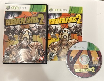 Borderlands 2 (Microsoft Xbox 360, 2012) Complete With Manual Tested Working