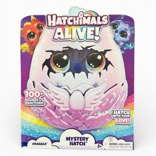 Hatchimals Alive Mystery Hatch Interactive Draggle with Mist, Lights  Sounds