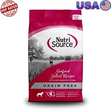 Grain Free Seafood Dry Dog Food Salmon Menhaden Fish Meal 26LB Healthy Nutrition 4.18 per pound
