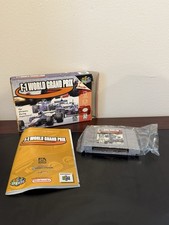 F-1 World Grand Prix for Nintendo 64 N64 1998 Complete In Box CIB Authentic Rare