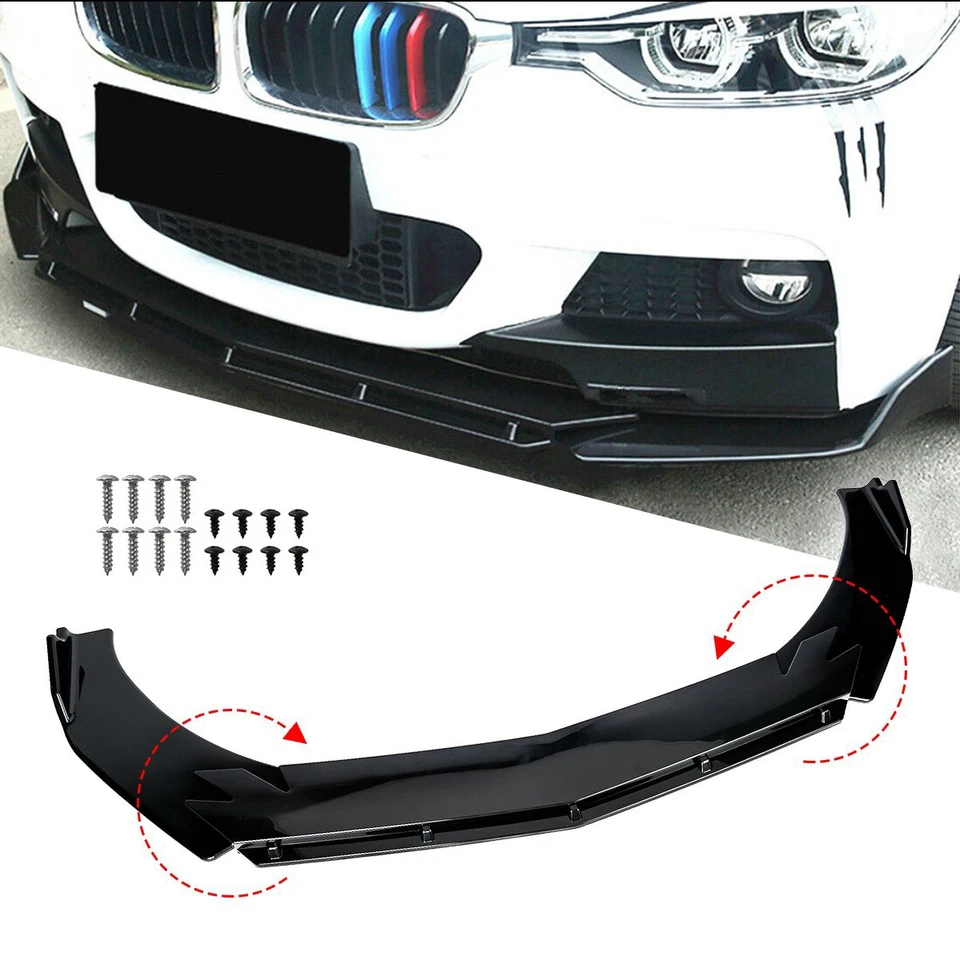 For Chrysler Sebring 2008-2010 Car Front Bumper Lip Splitter Spoiler Body Kit US Foto 3 de 4