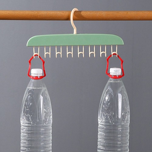 Space Saving Multi Hook Closet Organizer for Bras Tank Tops Scarves Storage - Zdjęcie 3 z 17