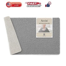Soft Textured Bath, Shower, Tub Mat, 24x16 Inch Rectangular, Phthalate Free, ...