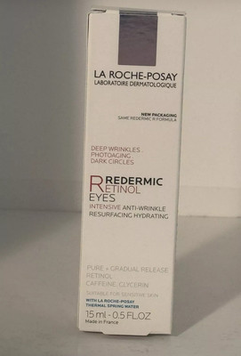 La Roche-Posay Redermic R Retinol Eyes Intensive Anti-Wrinkle Eye Cream 0.5oz