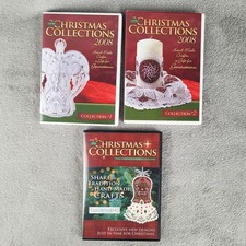 OESD Embroidery Designs CD The Christmas Collection Lot Of 3 2008 1 2 2007 3 