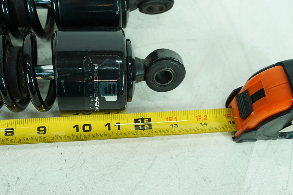 07 Amortiguadores traseros izquierdo derecho Harley Touring Police Electra progresivos 13" Foto 3 de 4