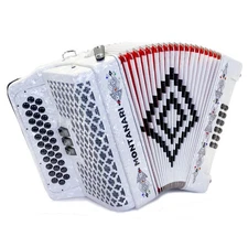 Montanari 3412 Accordion 3 Switch EAD White