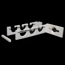 Striper Boat Rod Holders 0322710 | 21CC Off White Starboard (Set of 2)