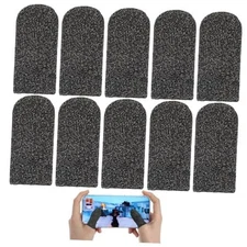 8 Pcs Finger Sleeves for Gaming Thumb Sleeves for Mobile Gaming Anti Sweat, 