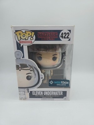 Funko Pop Eleven Underwater Stranger Things 422 Exclusive Wootbox Elf Deko Figur