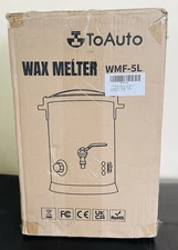 TOAUTO 5L Electric Wax Melting Pot Furnace Wax Melter for Candle Making   NEW