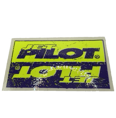 NOS Vintage Jet Pilot Jet Ski PWC Decal Sticker  1980s / 1990s Kawasaki Yamaha