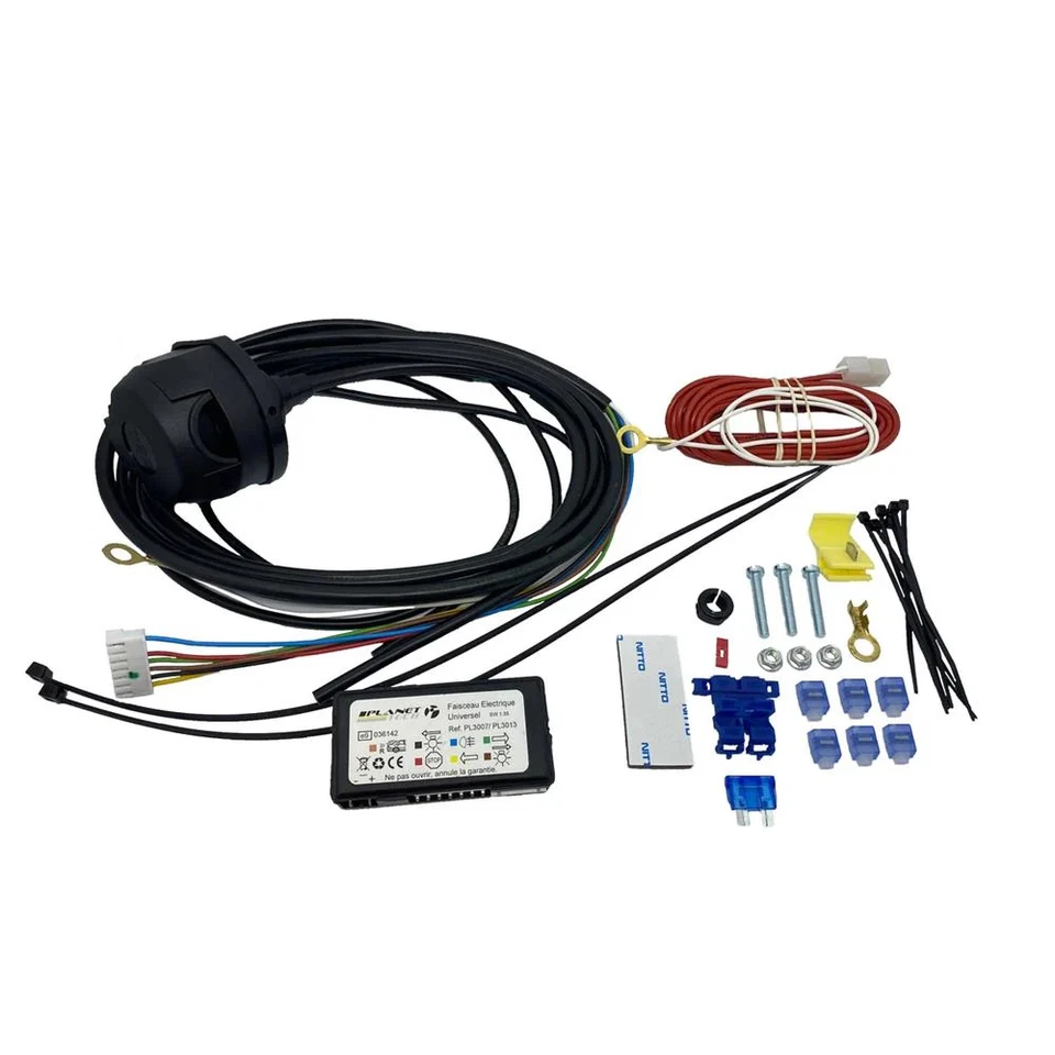 FAISCEAU D'ATTELAGE UNIVERSEL MULTIPLEXE 7 BROCHES PLANET TECH - Photo 1/1