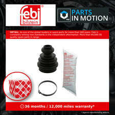 CV Joint Boot fits VW BORA 1J2, 1J6 1.8 2.3 2.8 1.9D 98 to 05 C.V. Driveshaft