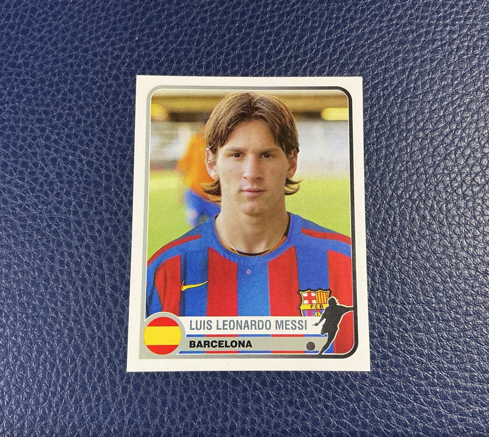 LIONEL MESSI PANINI 2005 STICKER CHAMPIONS OF EUROPE 2ND ROOKIE YEAR ...