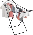 18M Winged Clothes Airer Foldable Laundry Dryer Line Drying Rack Laundry Horse