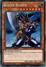 Yugioh Buster Blader (Secret) SBCB-EN003 1st Edition Secret Rare NM