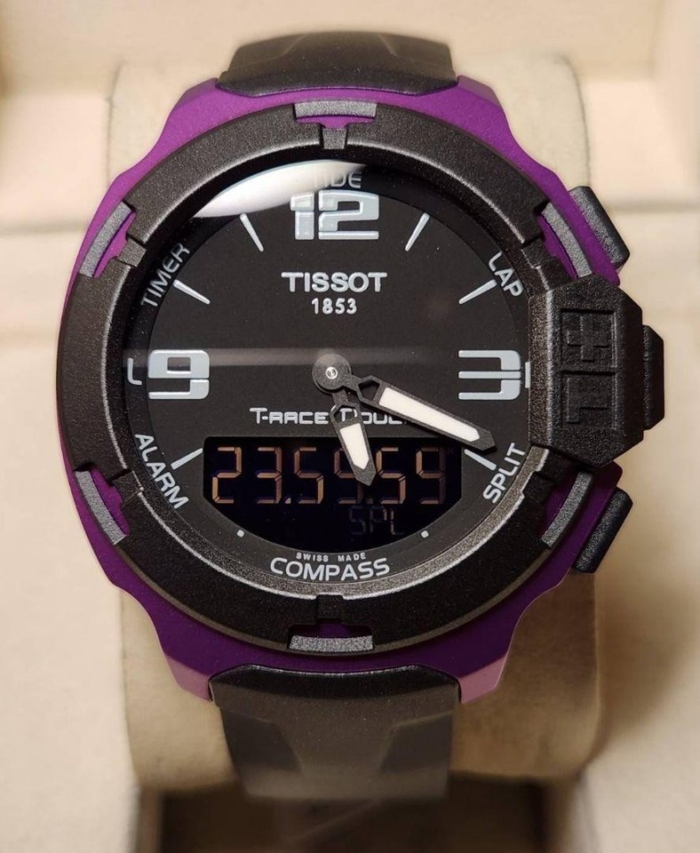 Tissot T-Race Touch Titanium Quartz Alarm Chronograph 42mm Men’s Watch ...