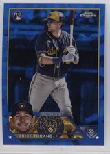2023 Topps Chrome Sapphire Brice Turang #530 5h0
