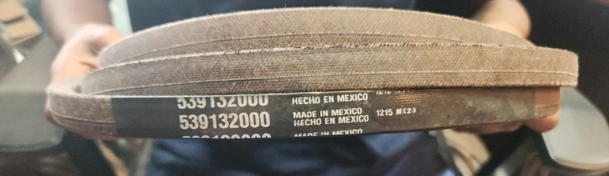 HUSQVARNA MZ6125 OEM DK BELT 539132000 DIXON EXMARK 1-643052 JOHN