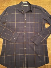 Christian Dior Mens Button Down Dress Shirt Pocket Long Sleeve