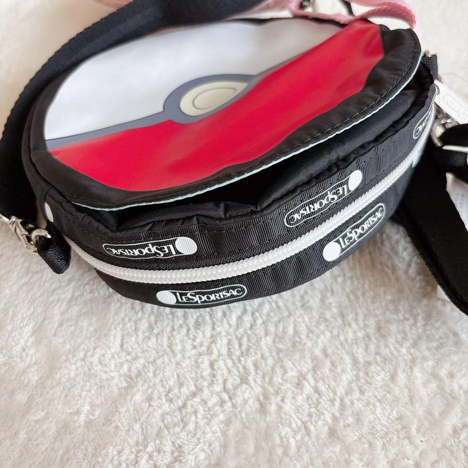 LeSportsac x Pokémon Jigglypuff Monster Ball Bolso de Hombro Conjunto Japón Limitado Nuevo Foto 3 de 4