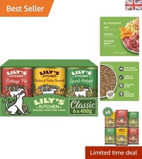 Image of Lily's Kitchen Natural Wet Dog Food - Classic Dinners Variety Pack 6x400g